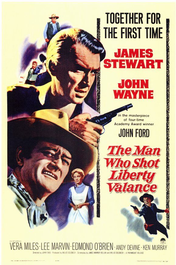 The Man Who Shot Liberty Valance Film Poster