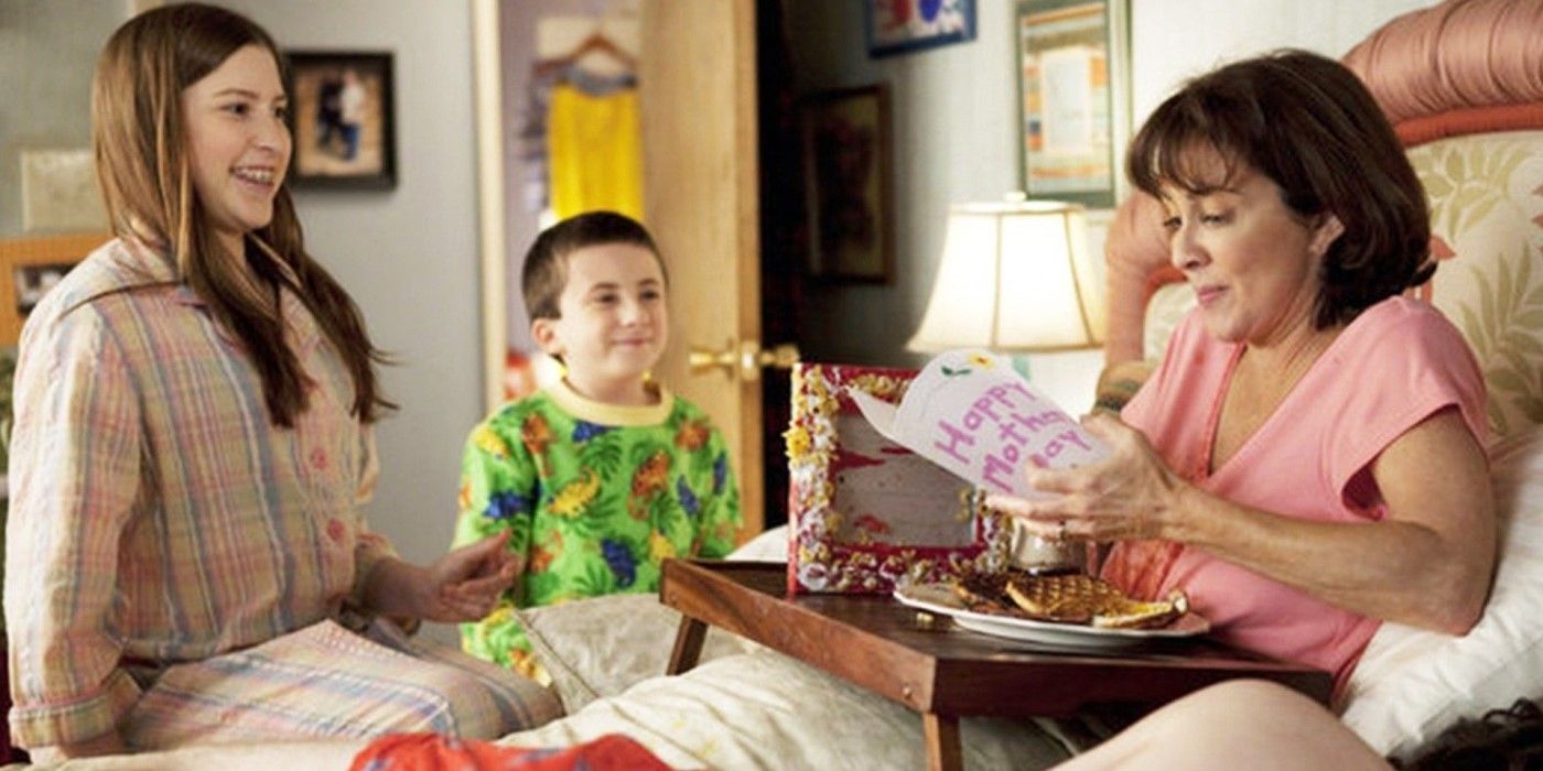 Sue and Brick make Frankie Heck breakfast in bed on 'The Middle'