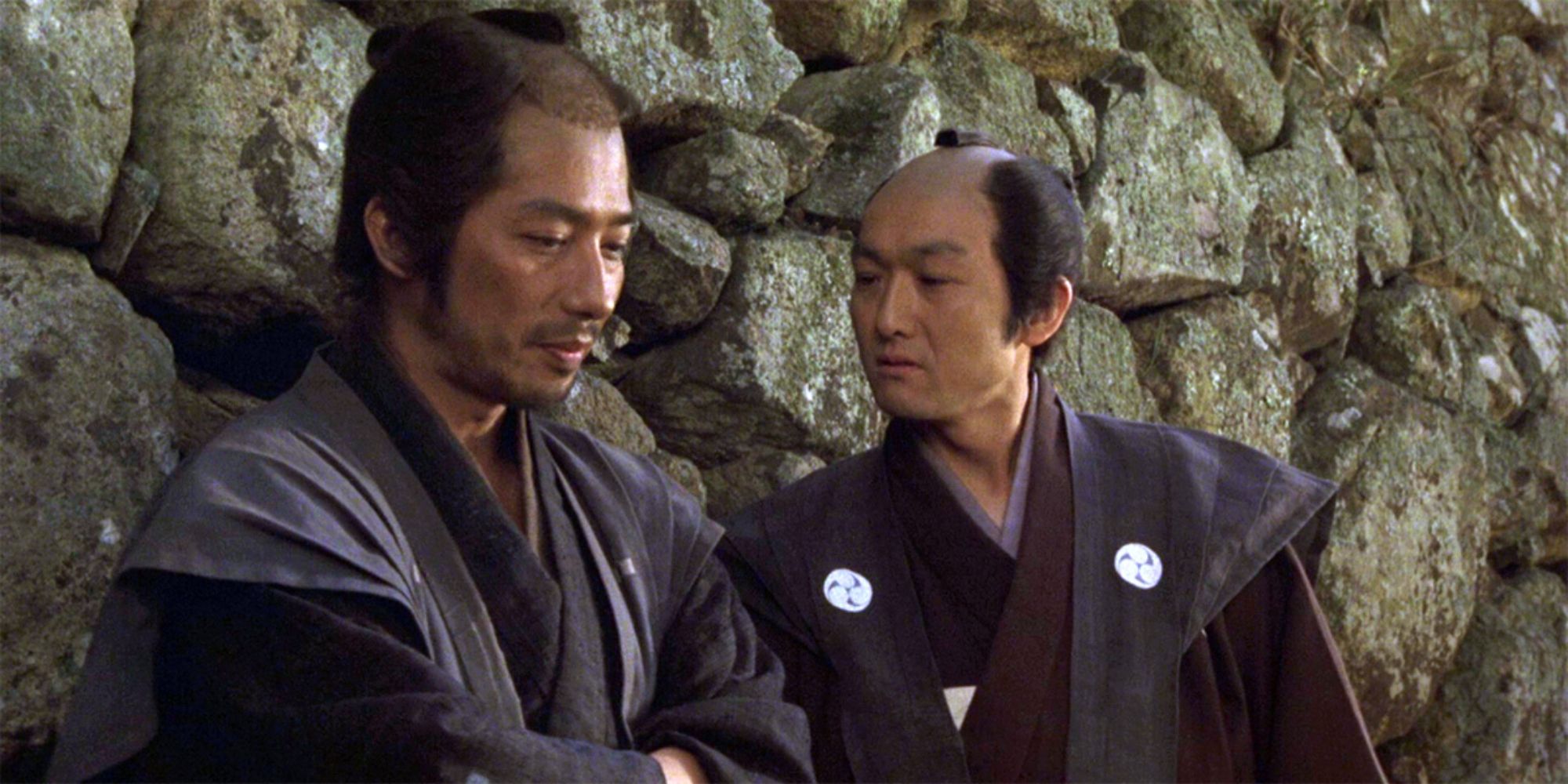 Hiroyuki Sanada and Nenji Kobayashi in The Twilight Samurai 