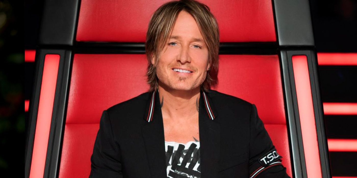 Keith Urban during his time on 'The Voice' in Australia