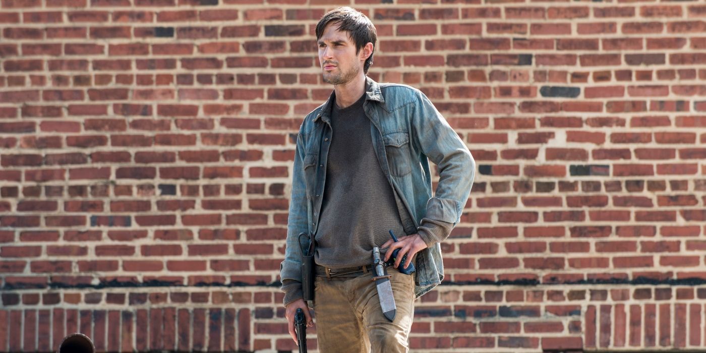 Andrew J. West in The Walking Dead