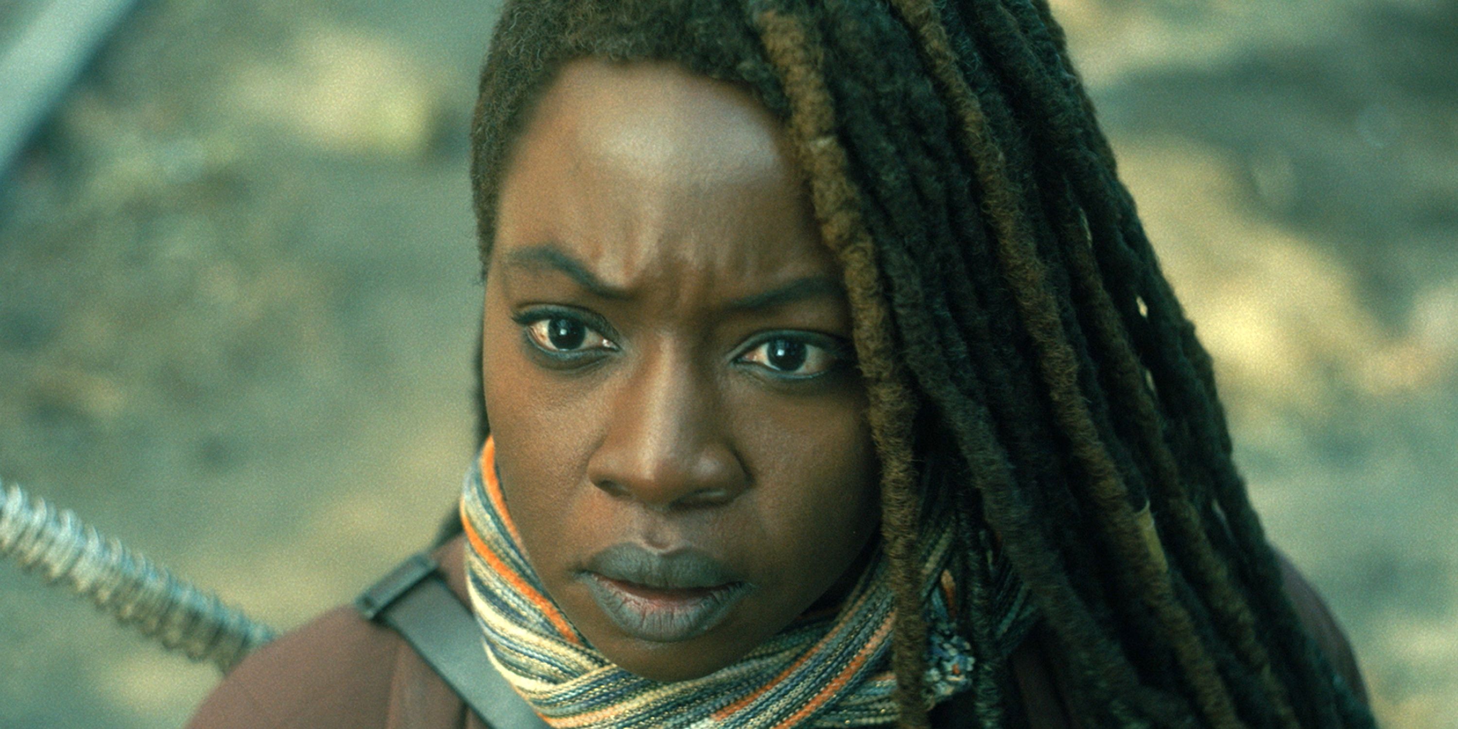 Danai Gurira as Michonne in Episode 0 of Season 1 of AMC's The Walking Dead: The Ones Who Live