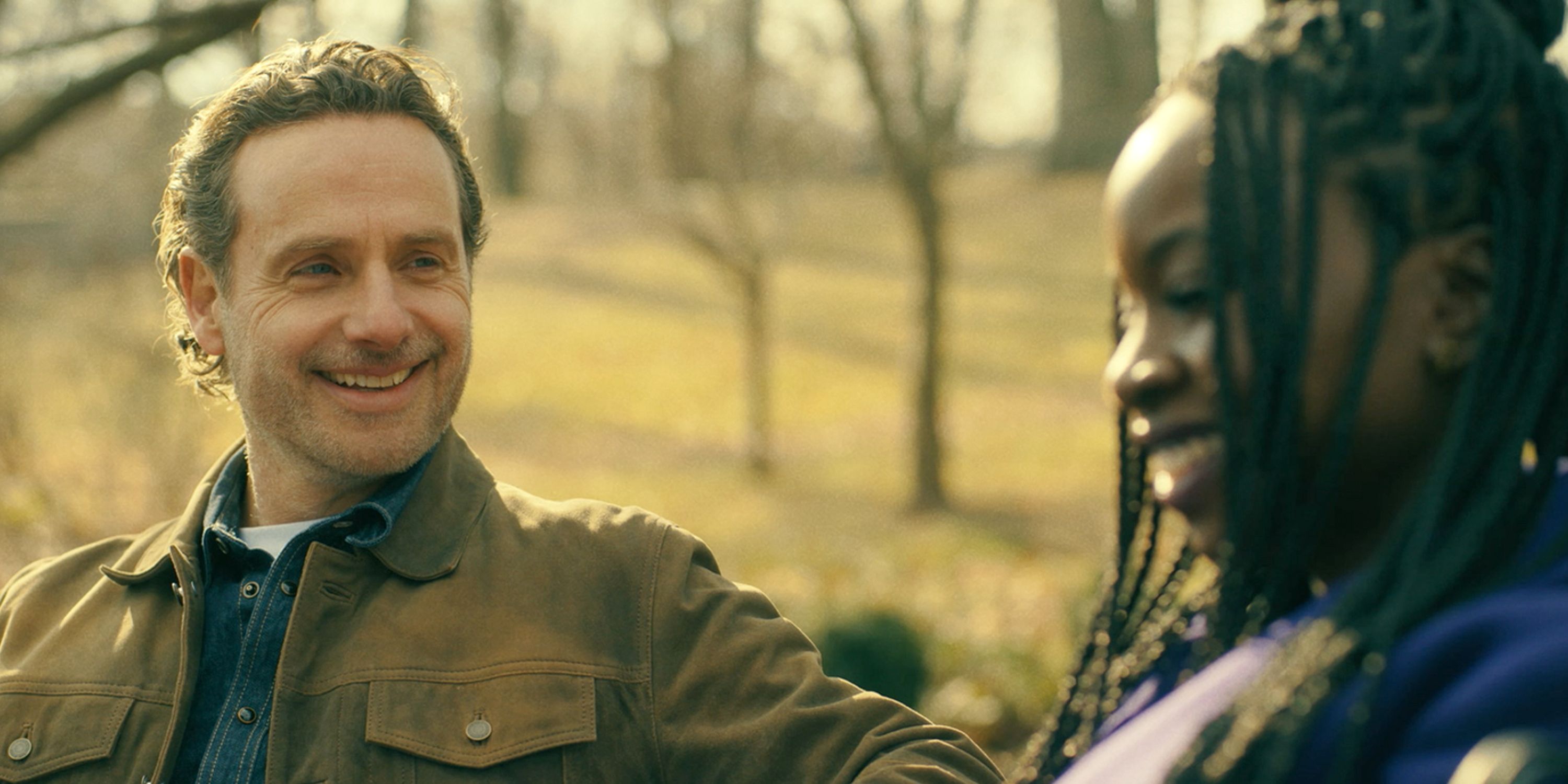 Andrew Lincoln as Rick Grimes and Danai Gurira as Michonne in Episode 2 of Season 1 of AMC's The Walking Dead: The Ones Who Live