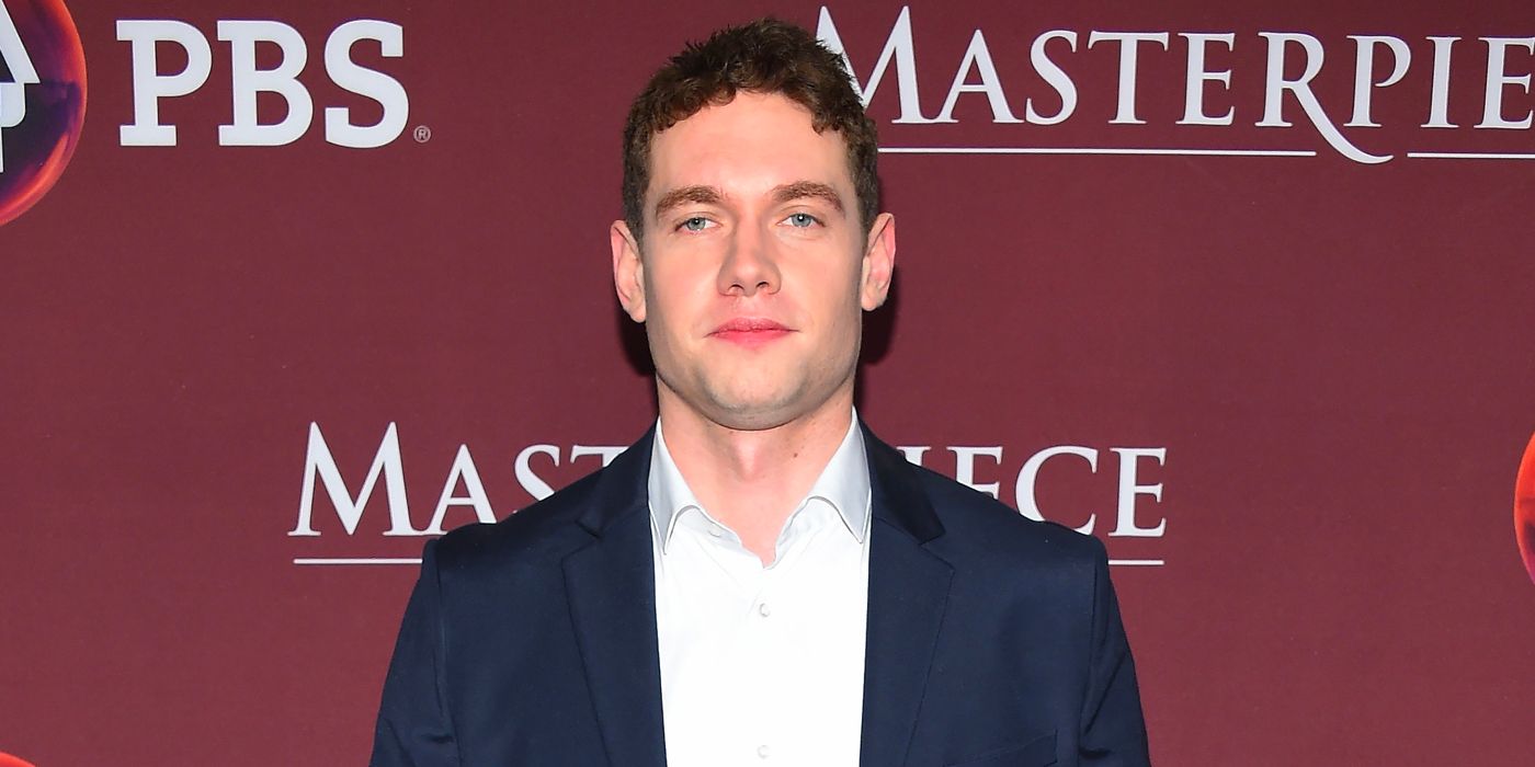 Tom Brittney at the premiere for PBS Masterpiece's Grantchester