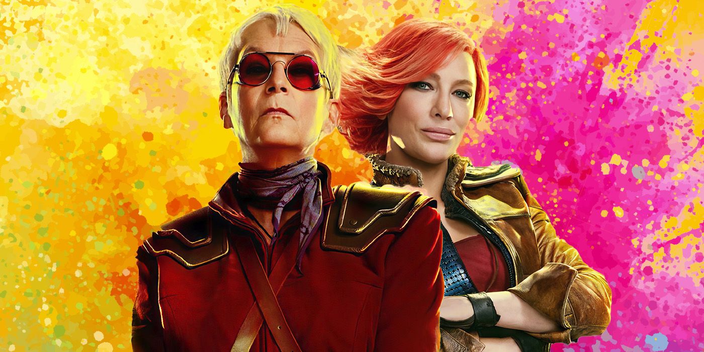 Jamie Lee Curtis and Cate Blanchett in Borderlands