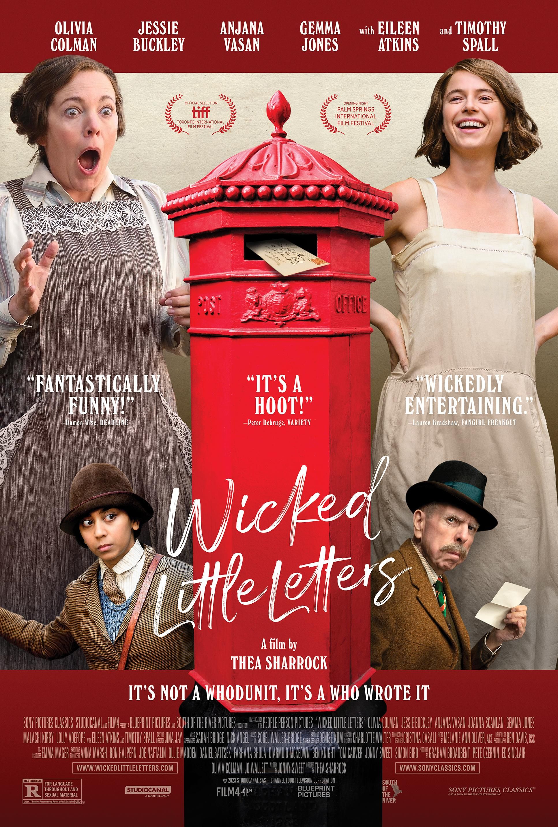 Wicked Little Letters Film Poster