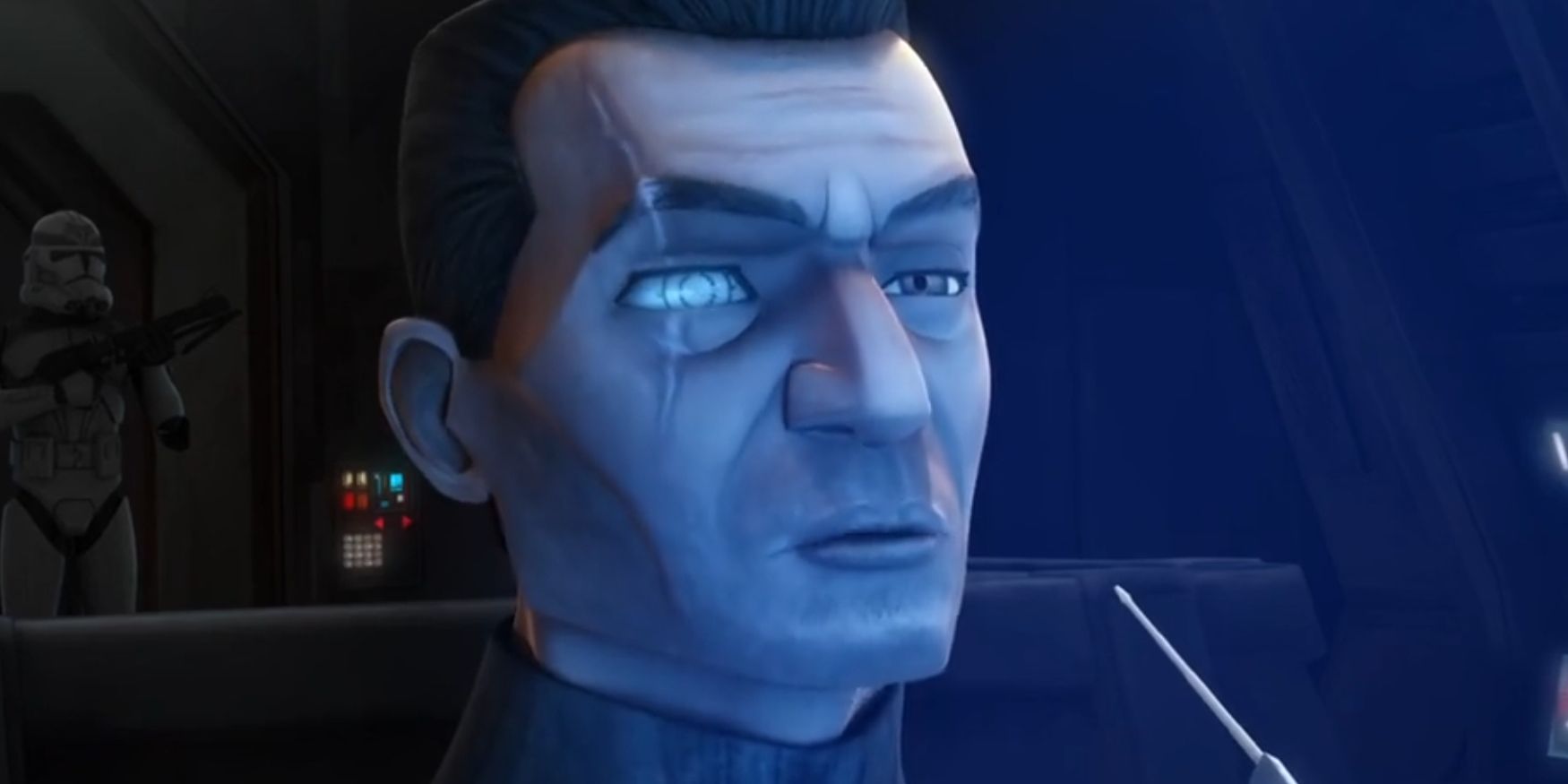 Commander Wolffe in Star Wars: The Clone Wars