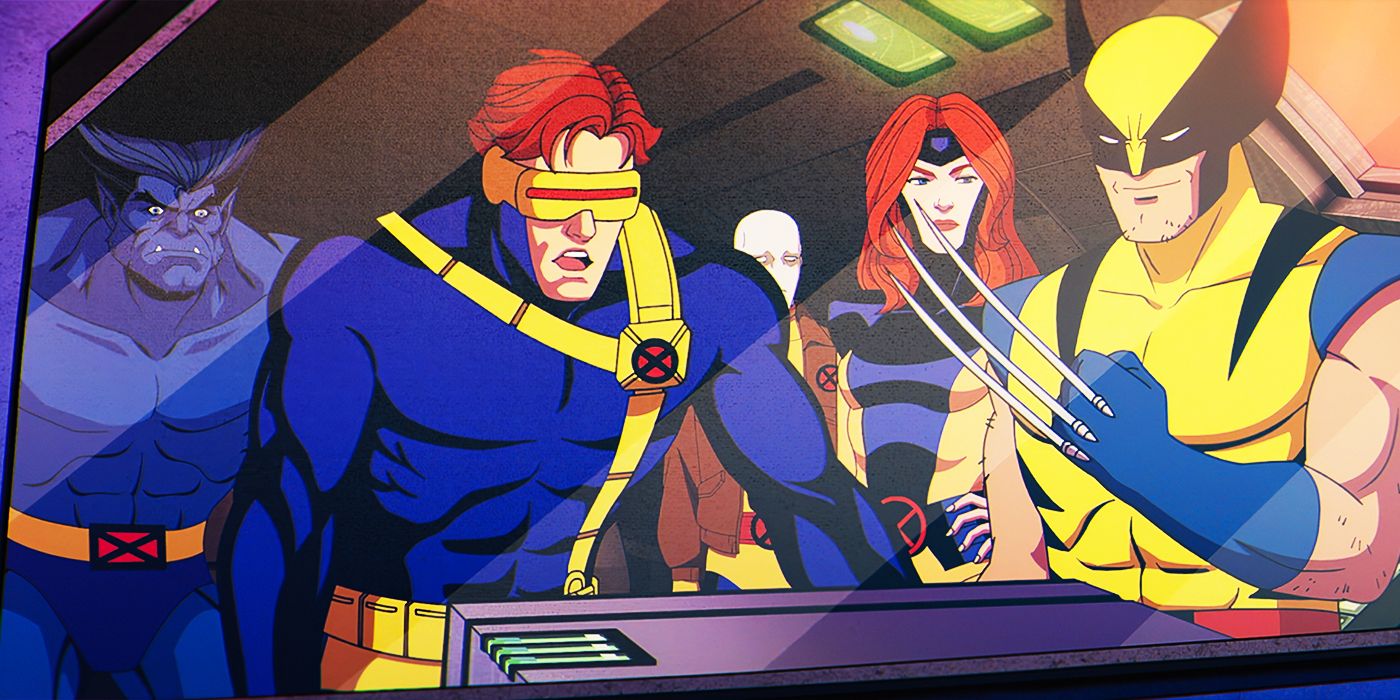 Wolverine, Cyclops, and Jean Grey in X-Men '97