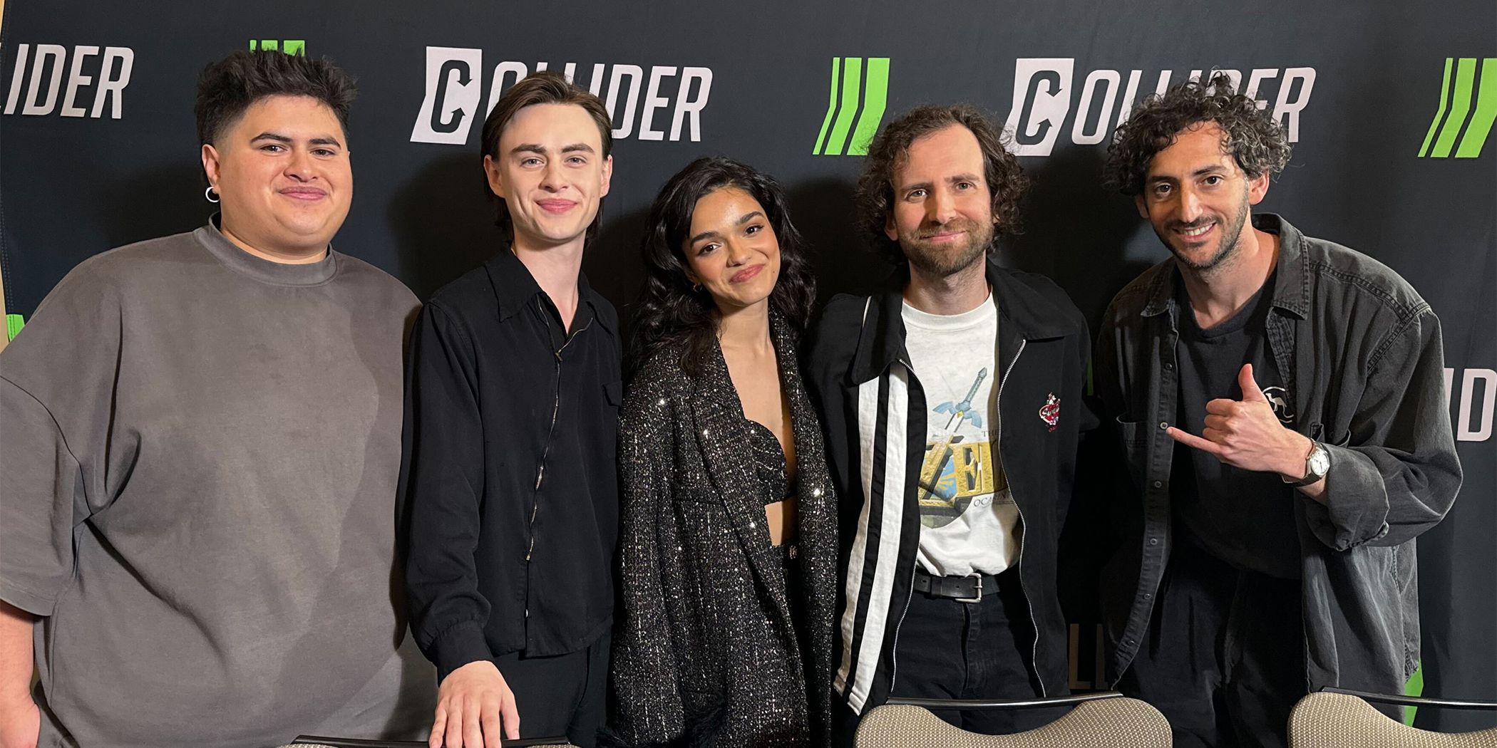 The cast and creatives behind Y2K pose for a photo at SXSW 2024