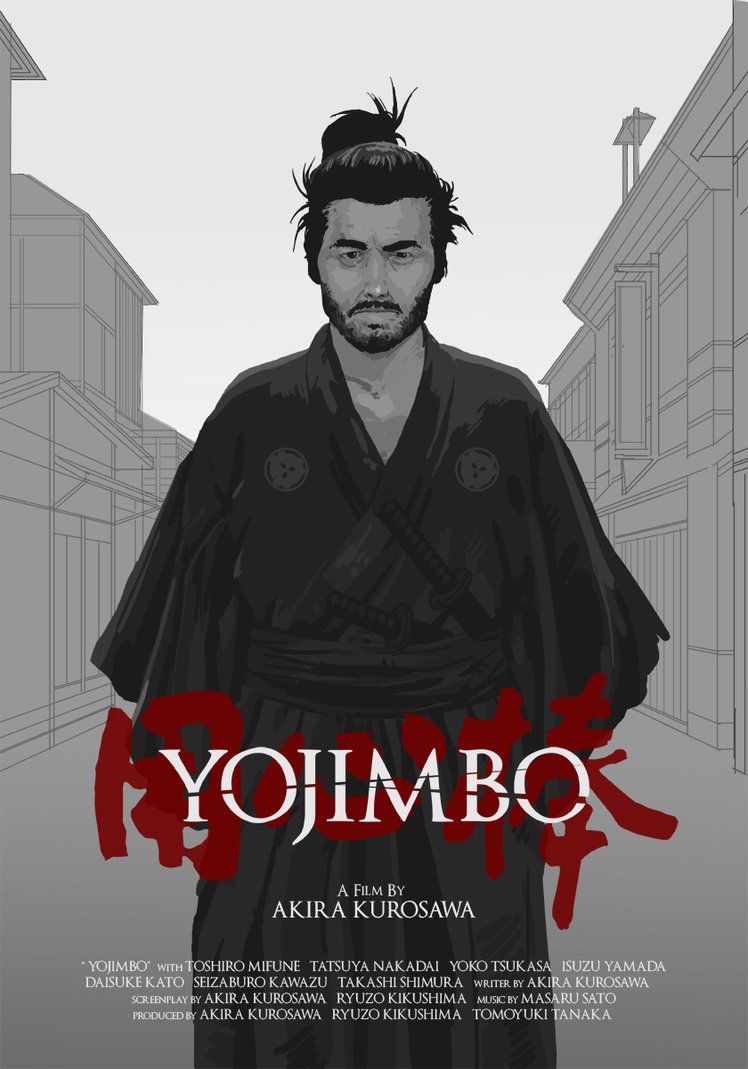 Yojimbo 1961 Film Poster