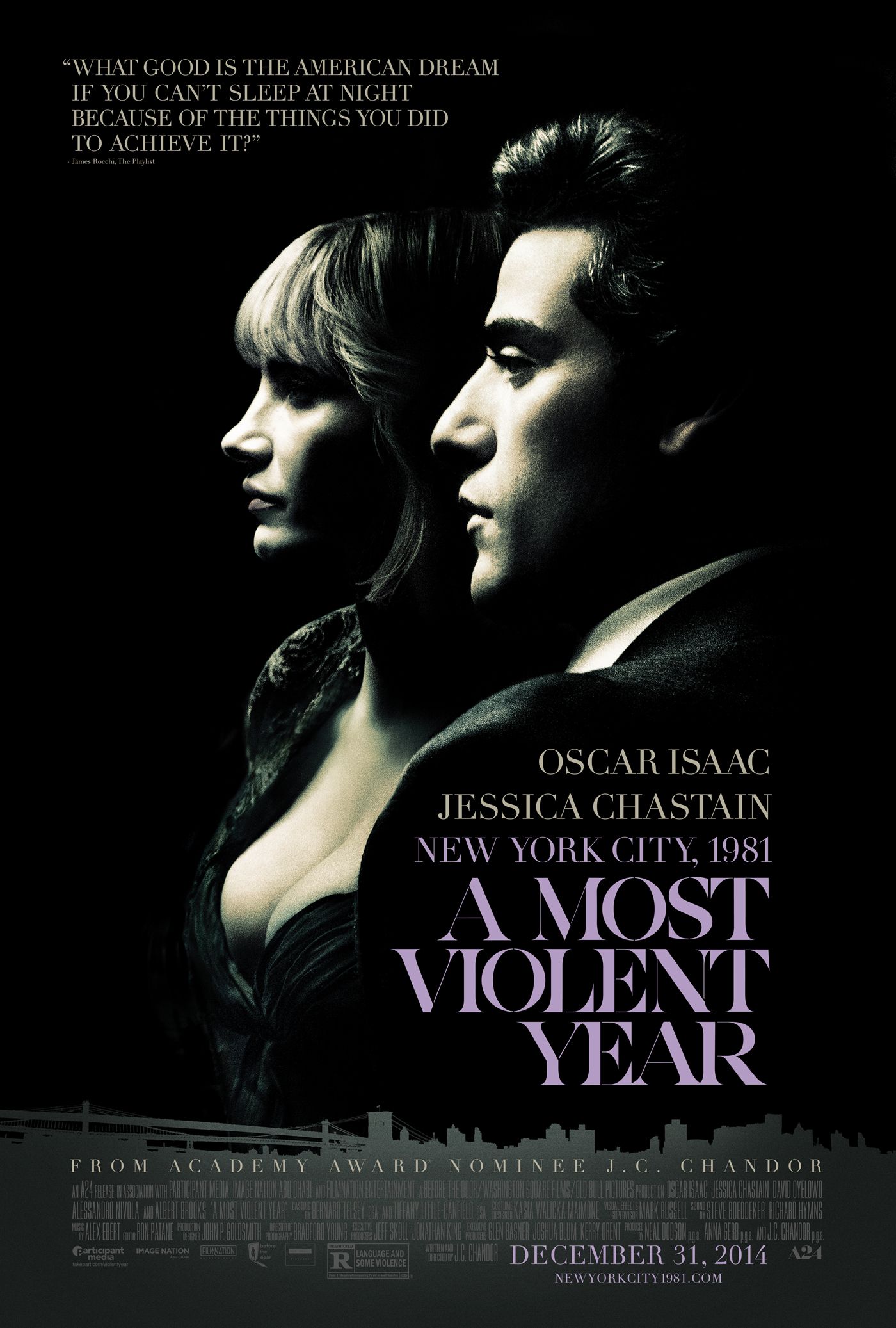 A Most Violent Year Film Poster