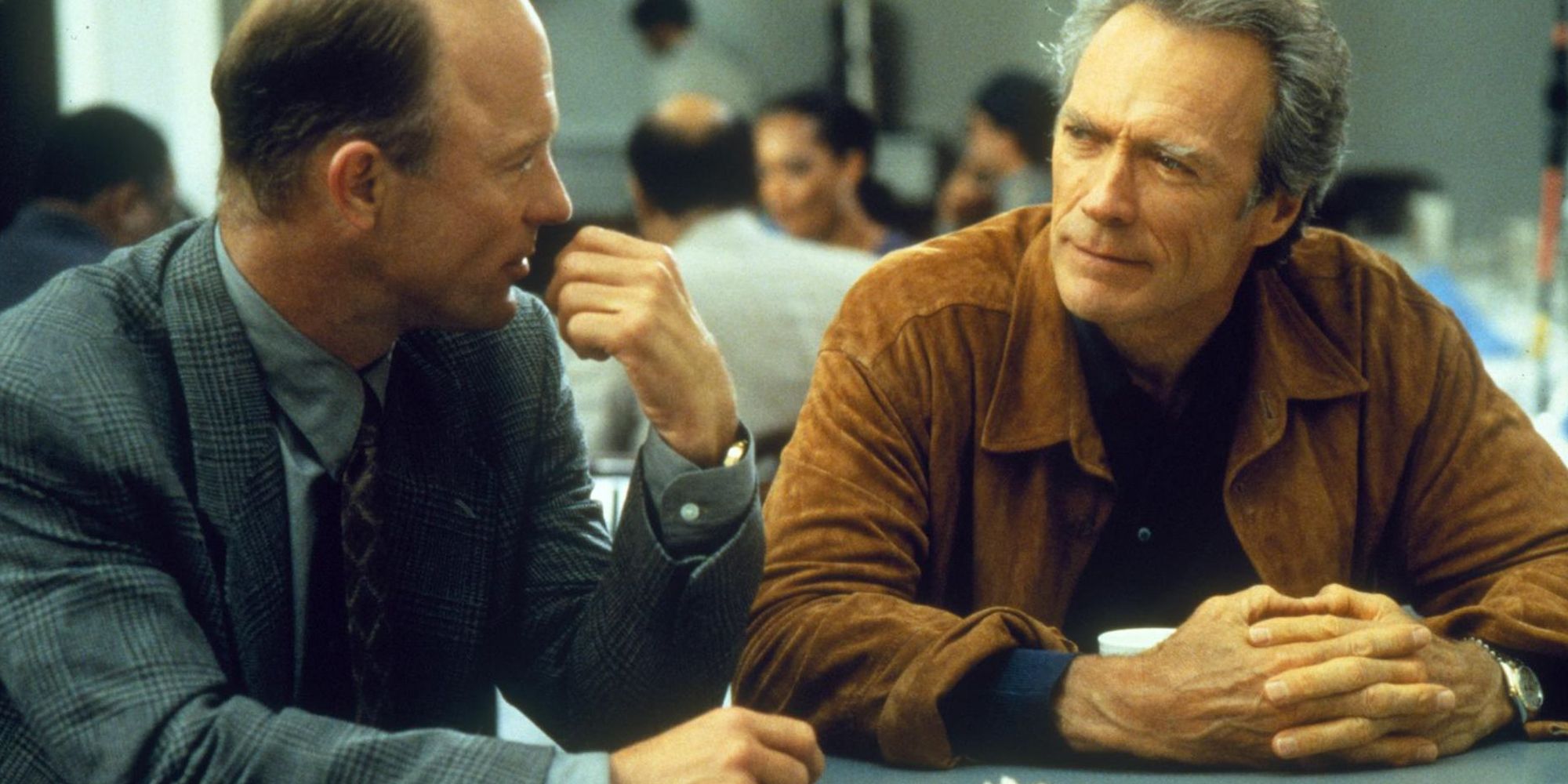 Clint Eastwood and Ed Harris in &lsquo;Absolute Power&rsquo;