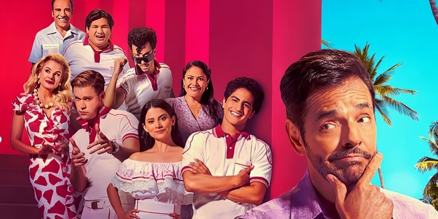 The cast of Acapulco in a poster for Season 2