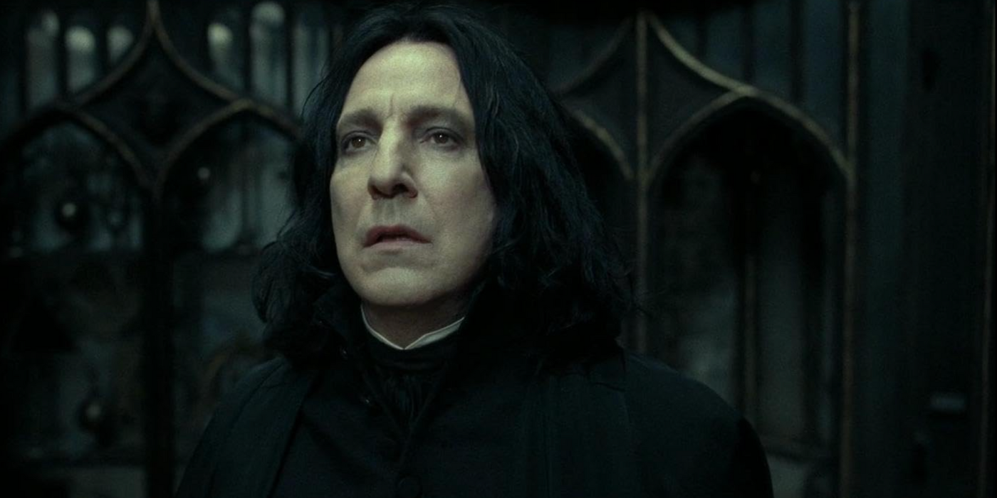 Alan Rickman as Severus Snape in Harry Potter