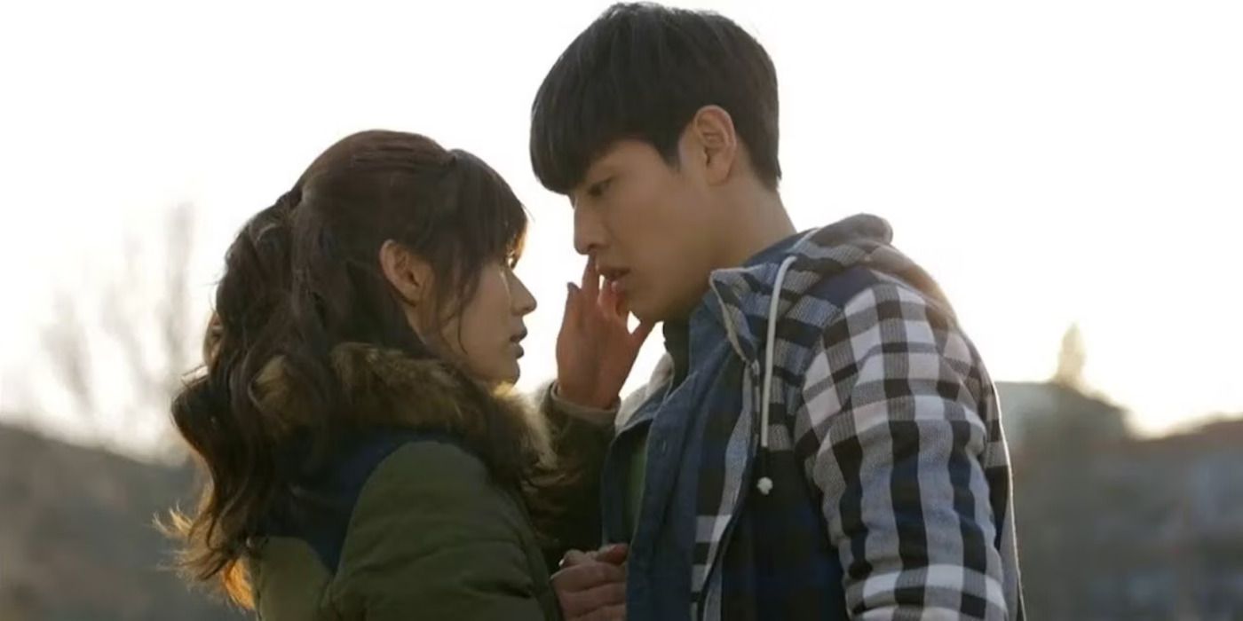 Angel Eyes - Main Leads Being Close With One Another Cropped-1