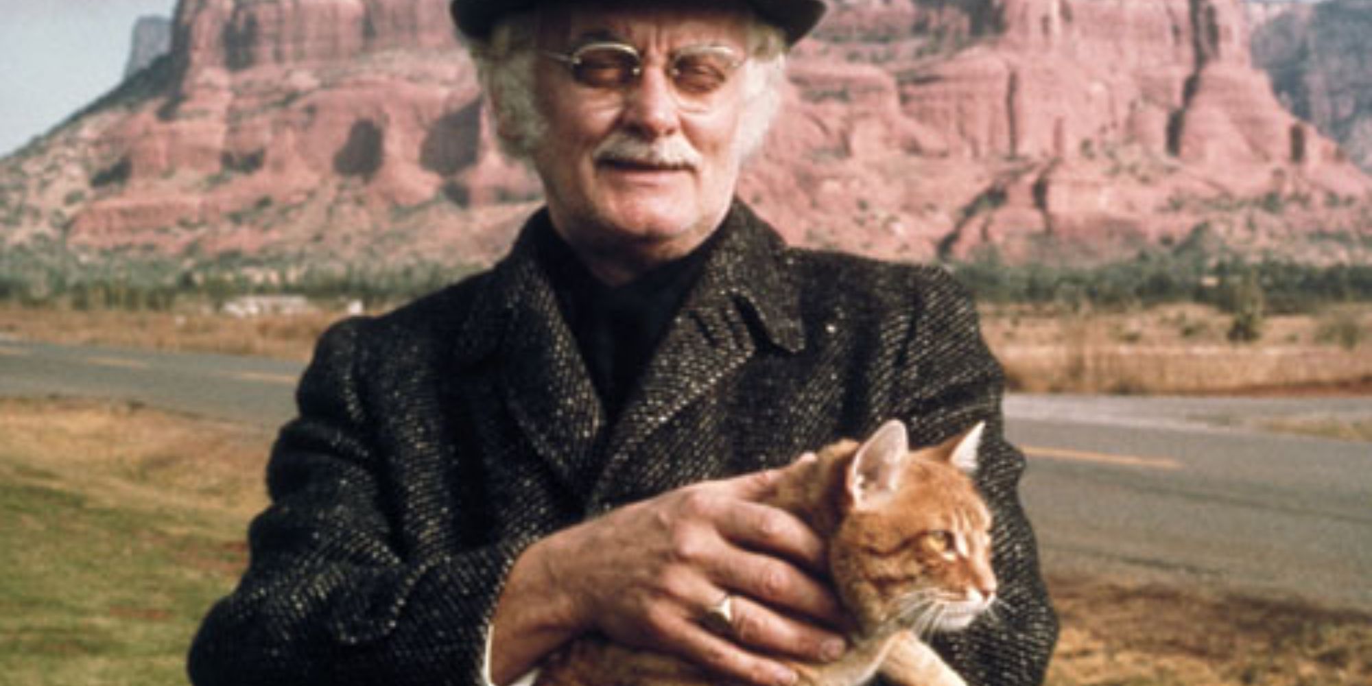 Art Carney and Tonto in Harry and Tonto (1974) still