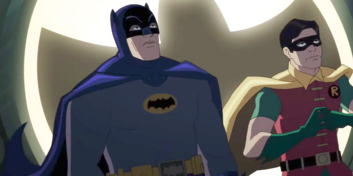 Batman (Adam West) and Robin (Burt Ward) reunite in 'Batman: Return of the Caped Crusaders'