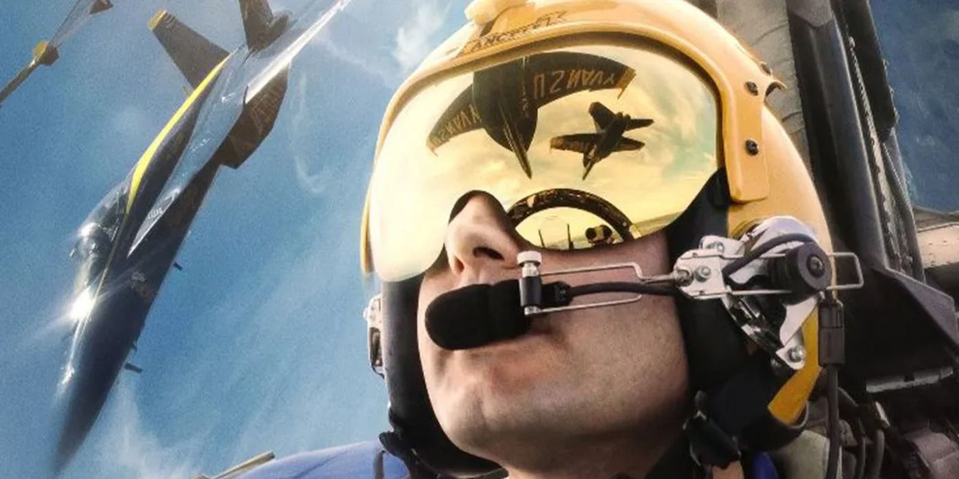 A pilot on the poster for 'The Blue Angels'