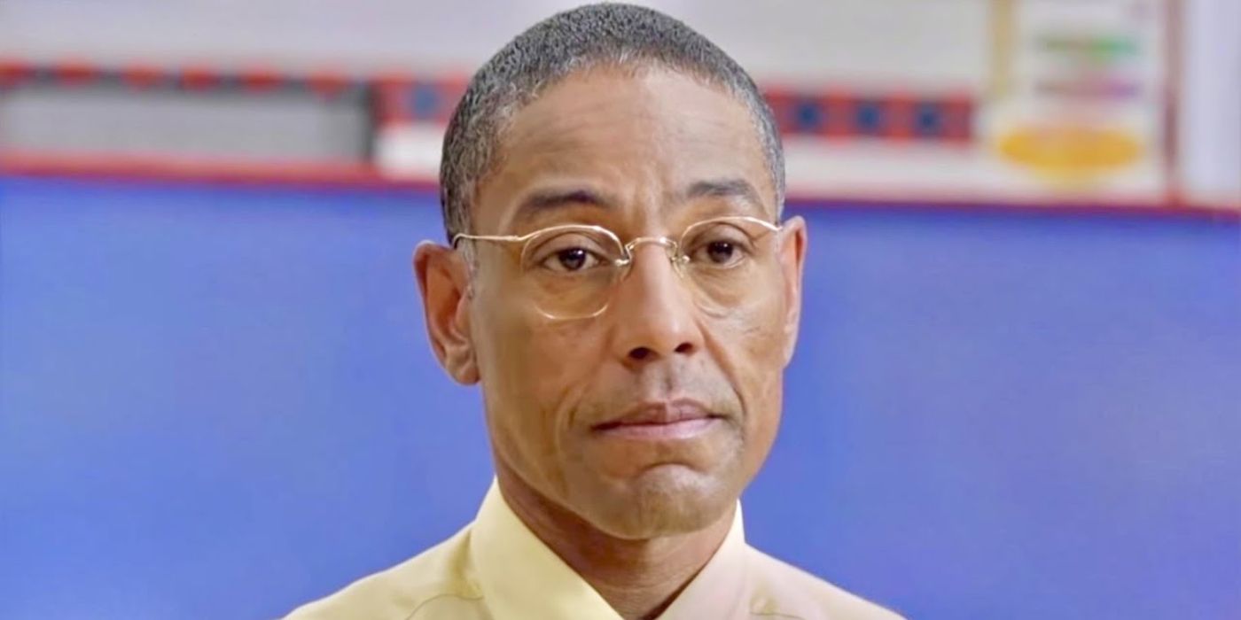 Gus Fring looking serious 