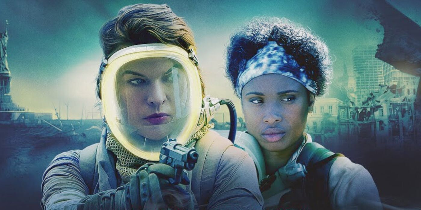 Milla Jovovich and Jennifer Hudson on the poster for Breathe.