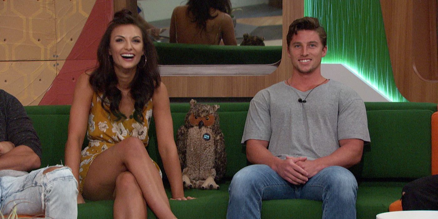 Brett and Rachel in Big Brother Season 20