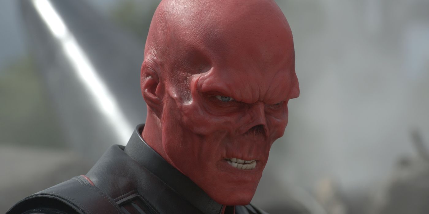 Hugo Weaving as Red Skull in Captain America: The First Avenger