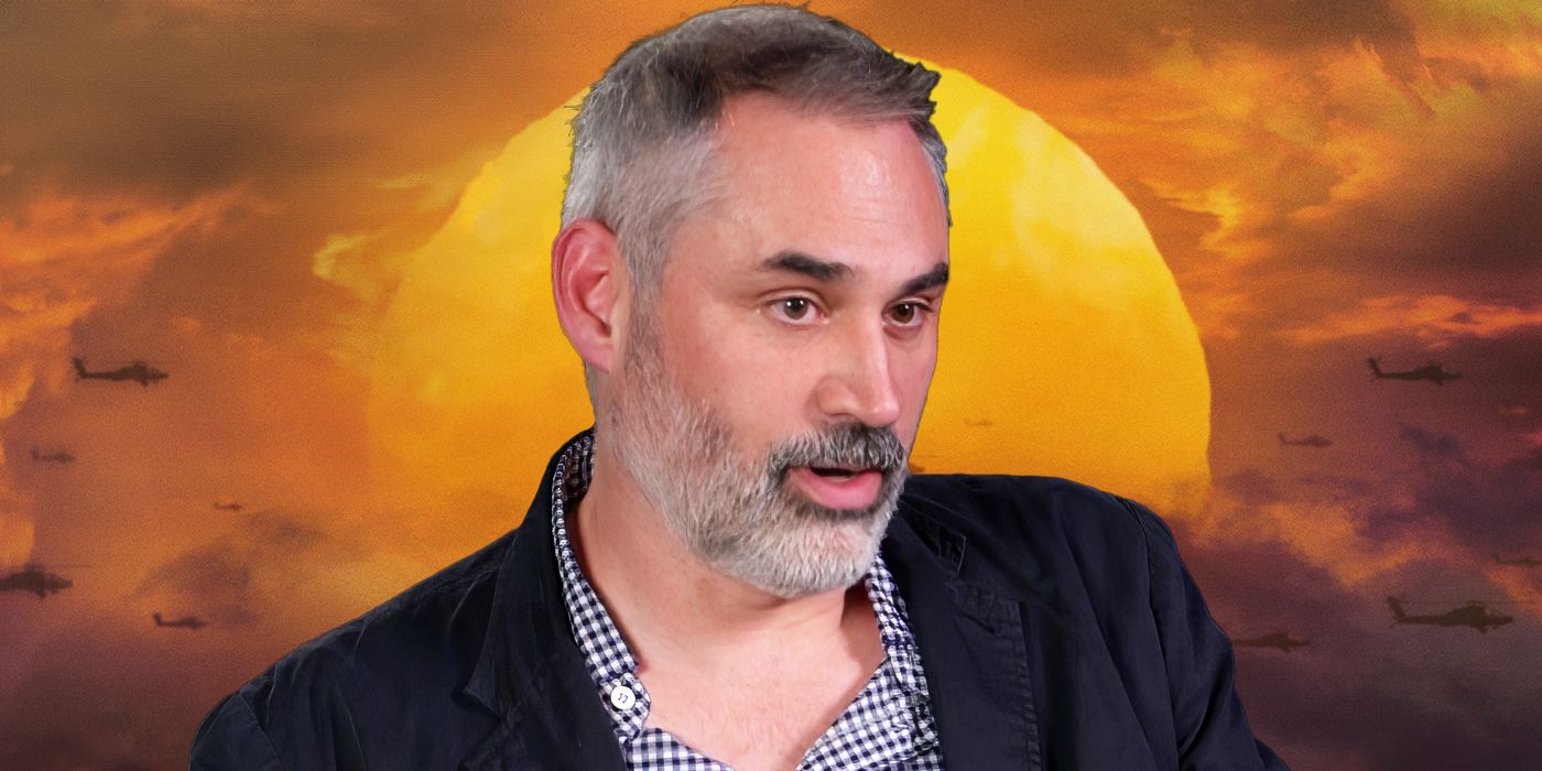 Custom image of Alex Garland from his interview for Civil War