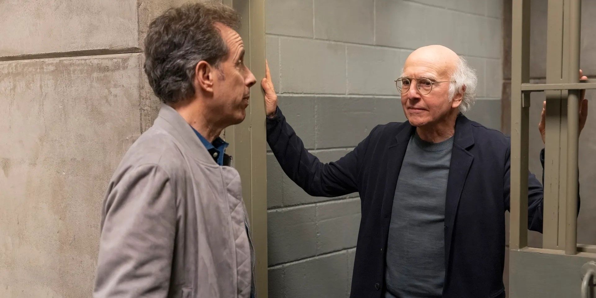 Jerry Seinfeld y Larry David en prisión en el final de la serie 'Curb Your Enthusiasm'