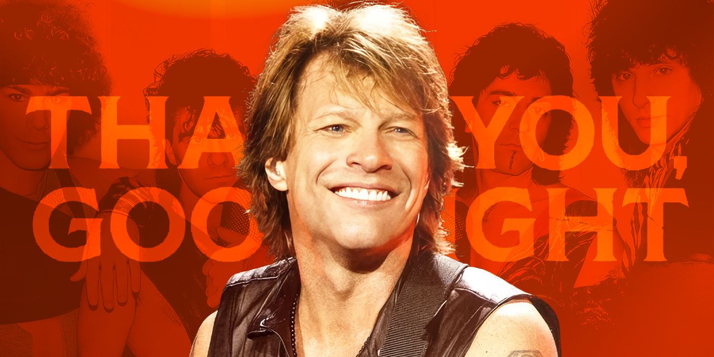 Custom image from Jefferson Chacon of Jon Bon Jovi smiling for Thank You, Goodnight: The Bon Jovi Story