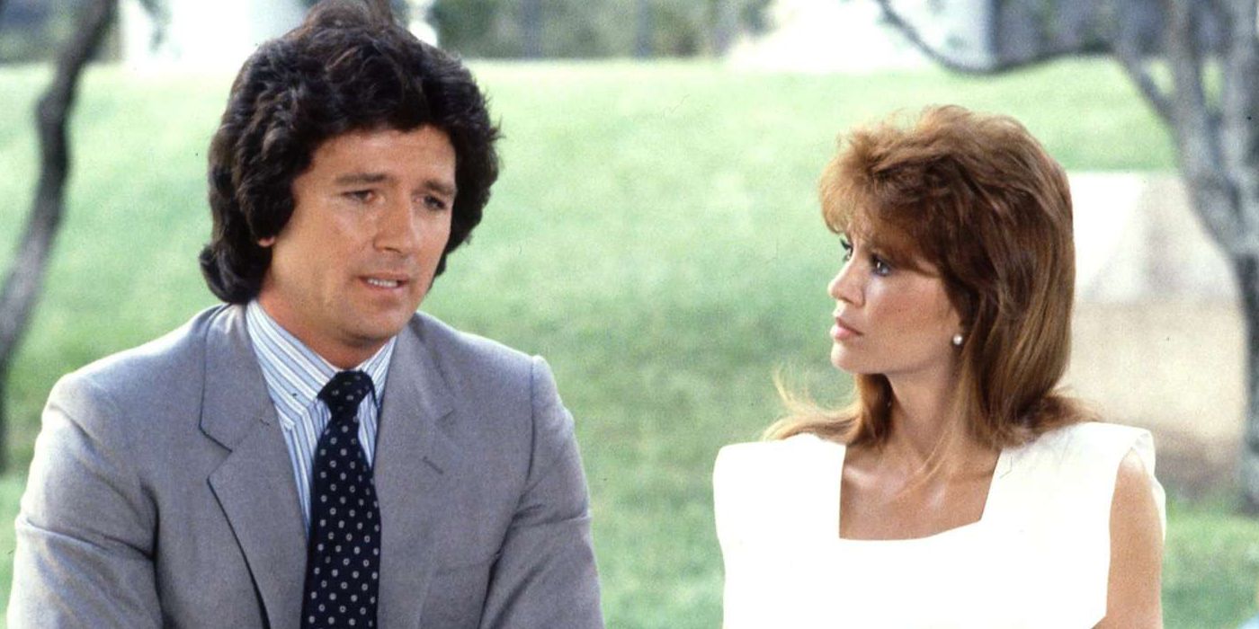 Victoria Principal and Patrick Duffy in Dallas