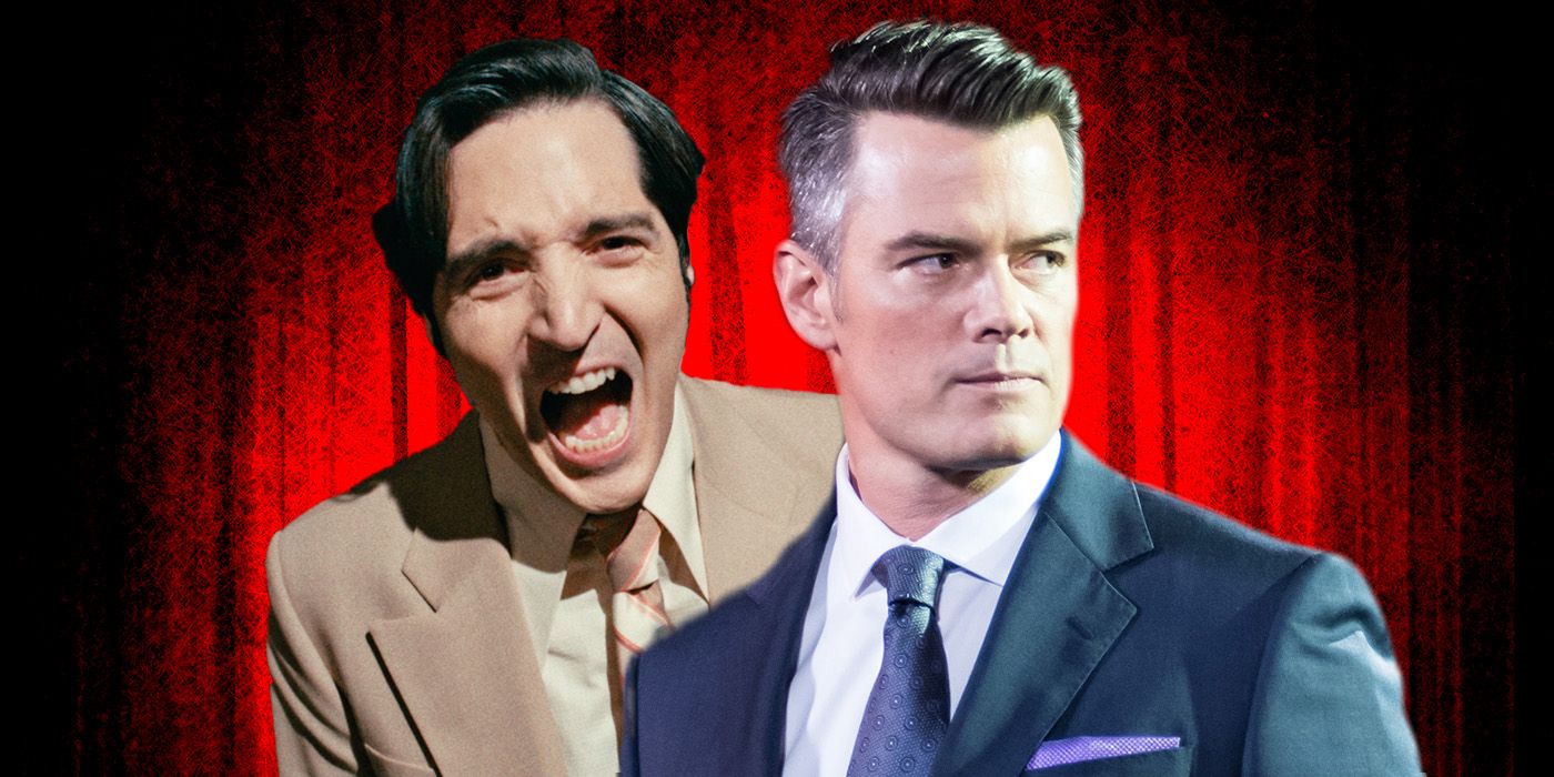David Dastmalchian in Late Night with the Devil and Josh Duhamel in The Show/This Is Your Death