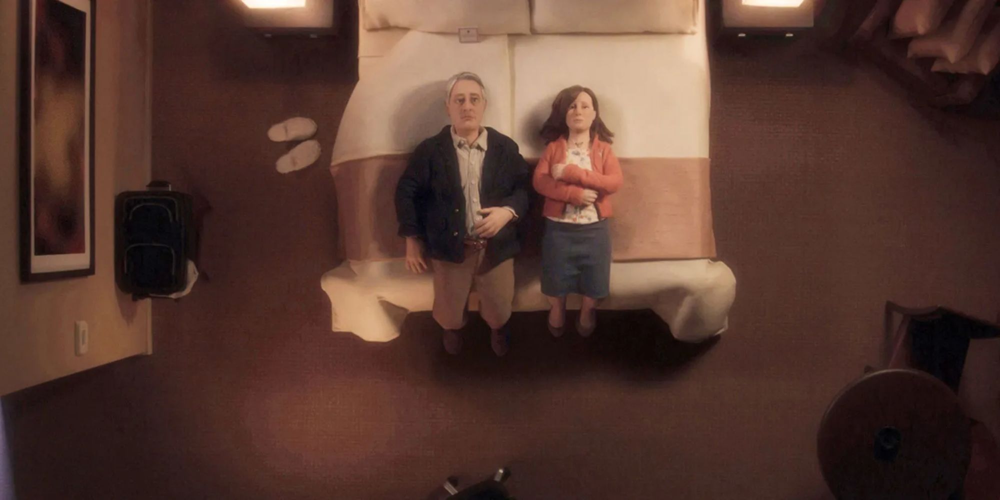 David Thewlis and Jennifer Jason Leigh in Anomalisa
