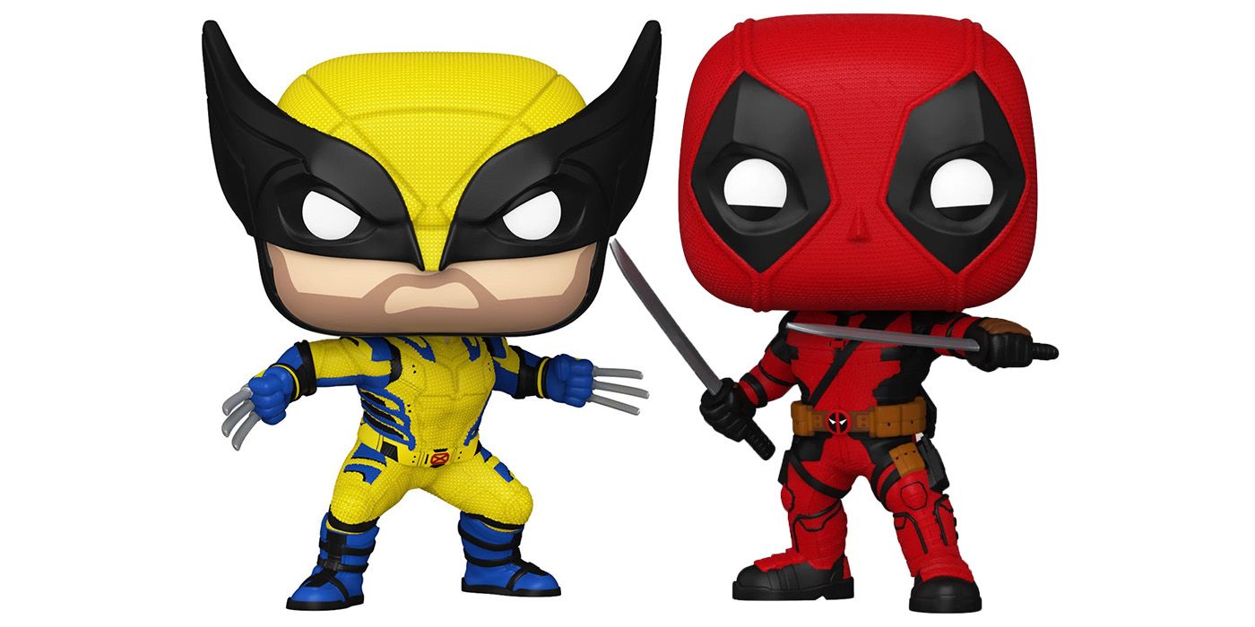 Deadpool & Wolverine funkos from the new movie of the same name