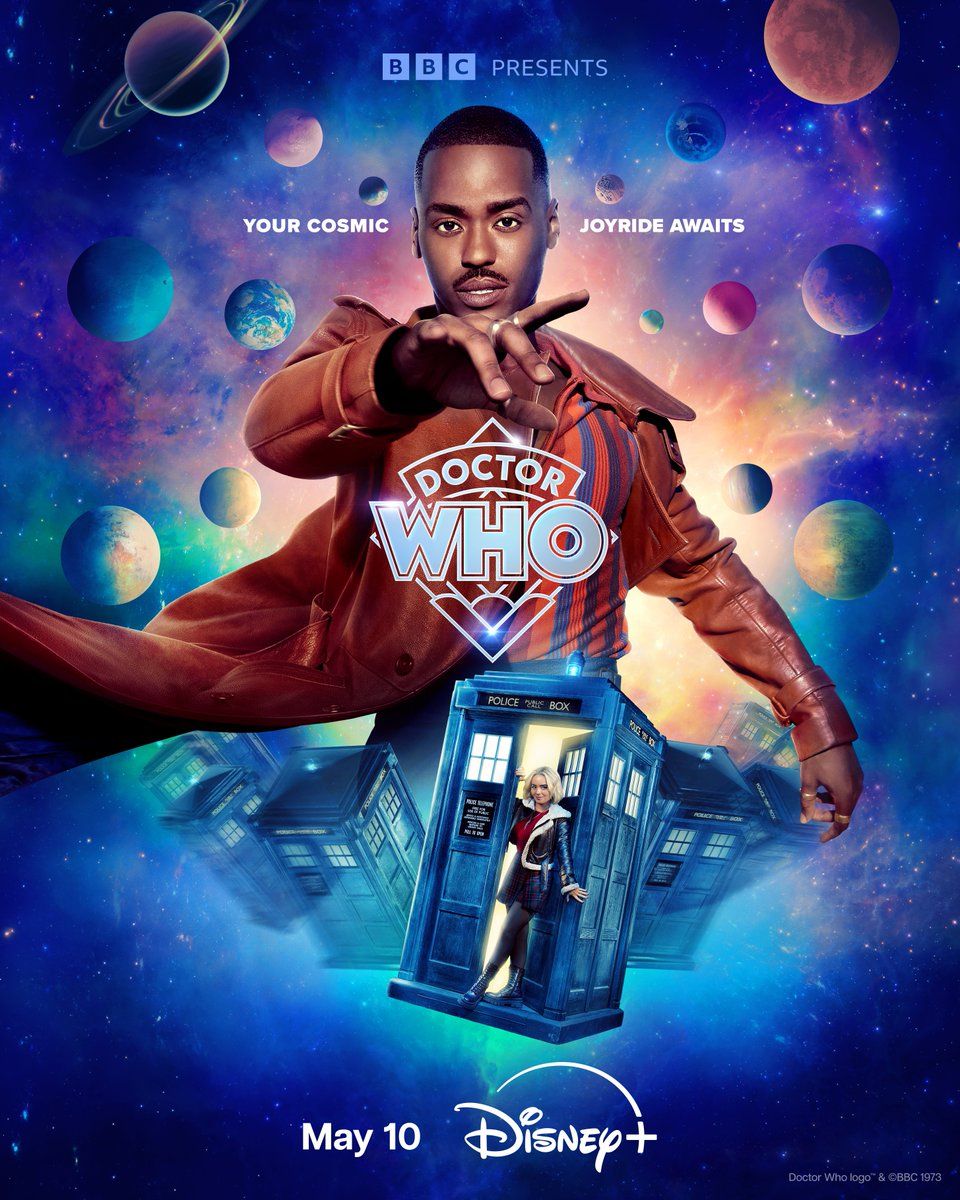 New 'Doctor Who' Season 14 Poster Invites You on a Cosmic Joyride