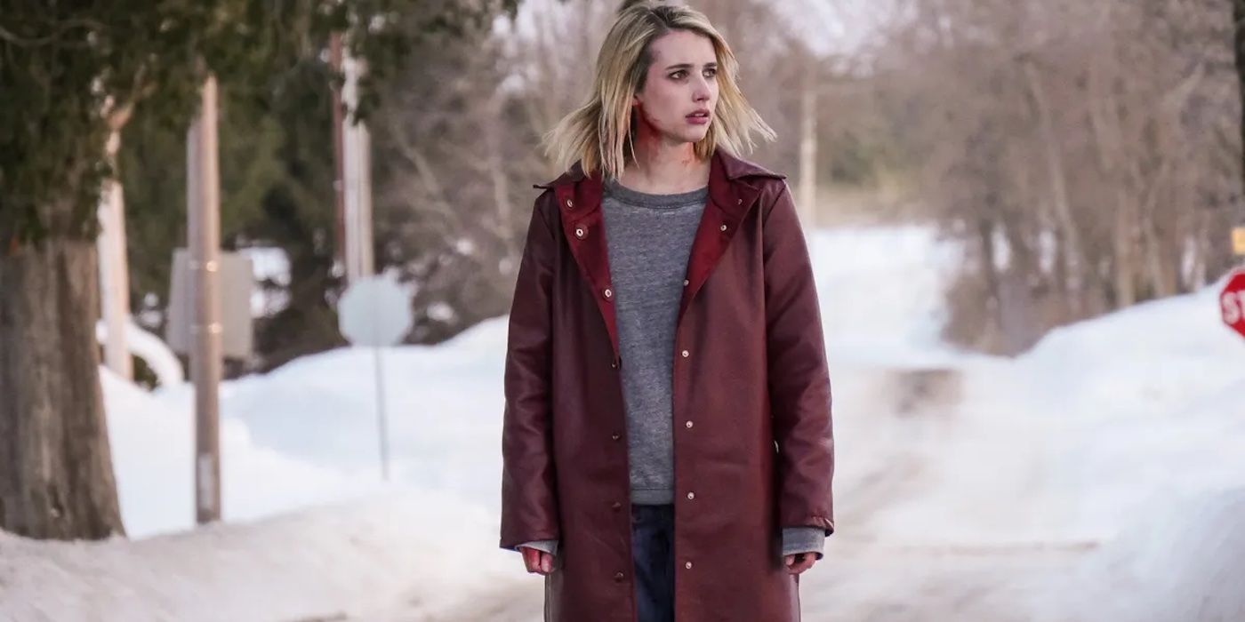 Emma Roberts as Joan in The Blackcoat&rsquo;s Daughter