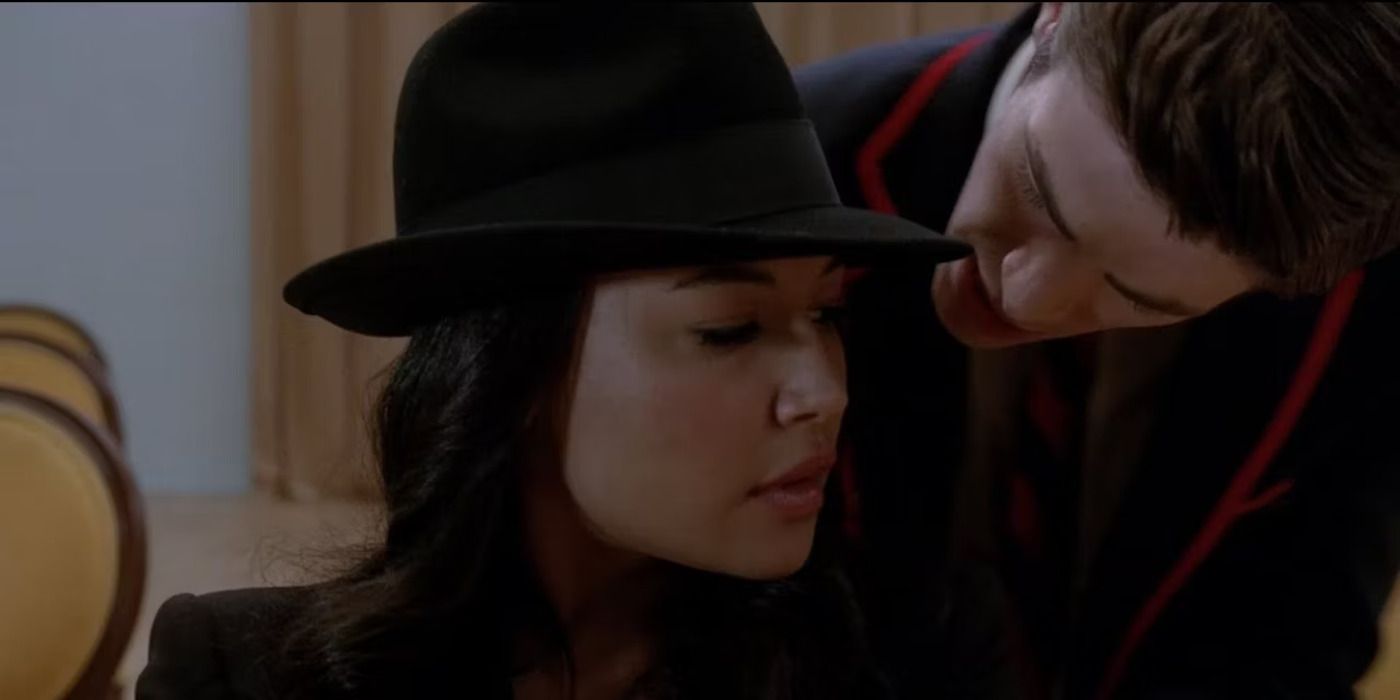 Naya Rivera as Santana singing Smooth Criminal in Glee