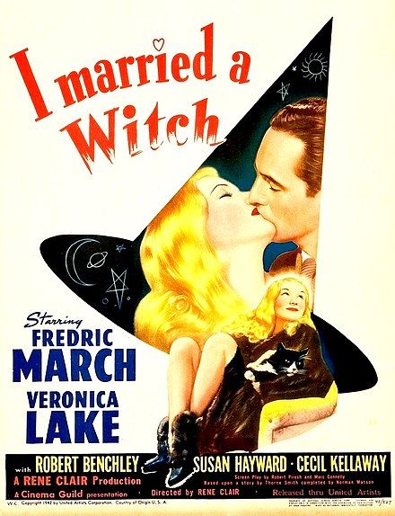 i married a witch poster