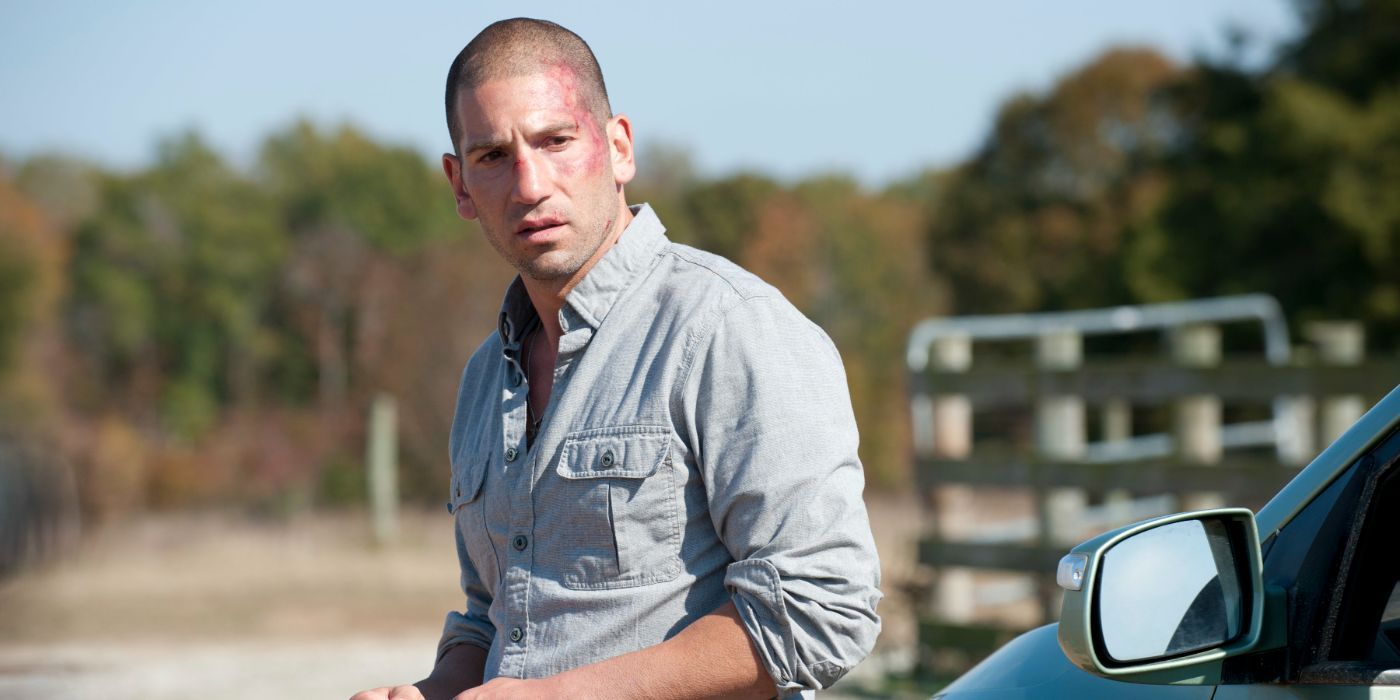 John Bernthal as Shane in The Walking Dead Season 2.