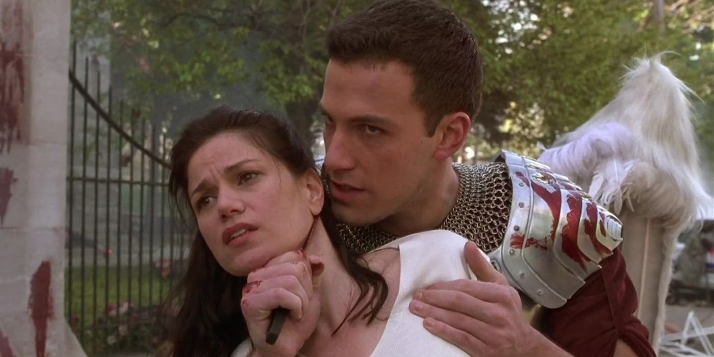 Linda Fiorentino and Ben Affleck in Dogma