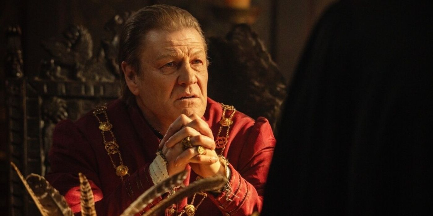 Sean Bean as Thomas Cromwell in 'Shardlake'