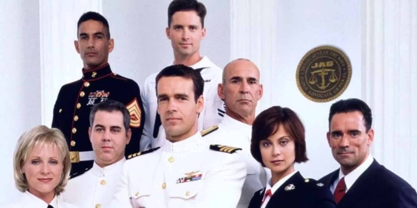 The cast of JAG