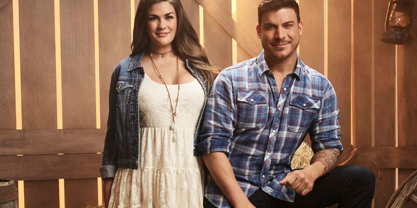 Brittany Cartwright and Jax Taylor pose for spinoff show on Bravo.