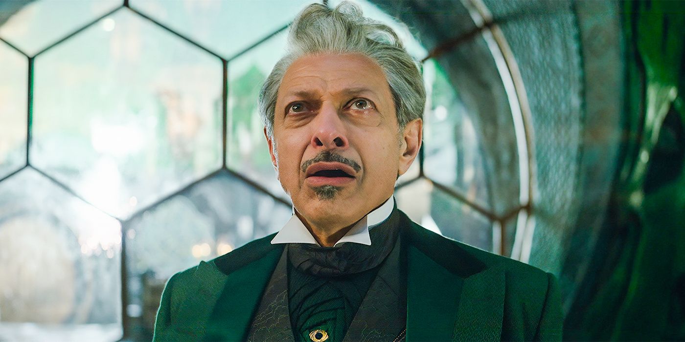 Jeff Goldblum interpreta al Mago de Oz en 