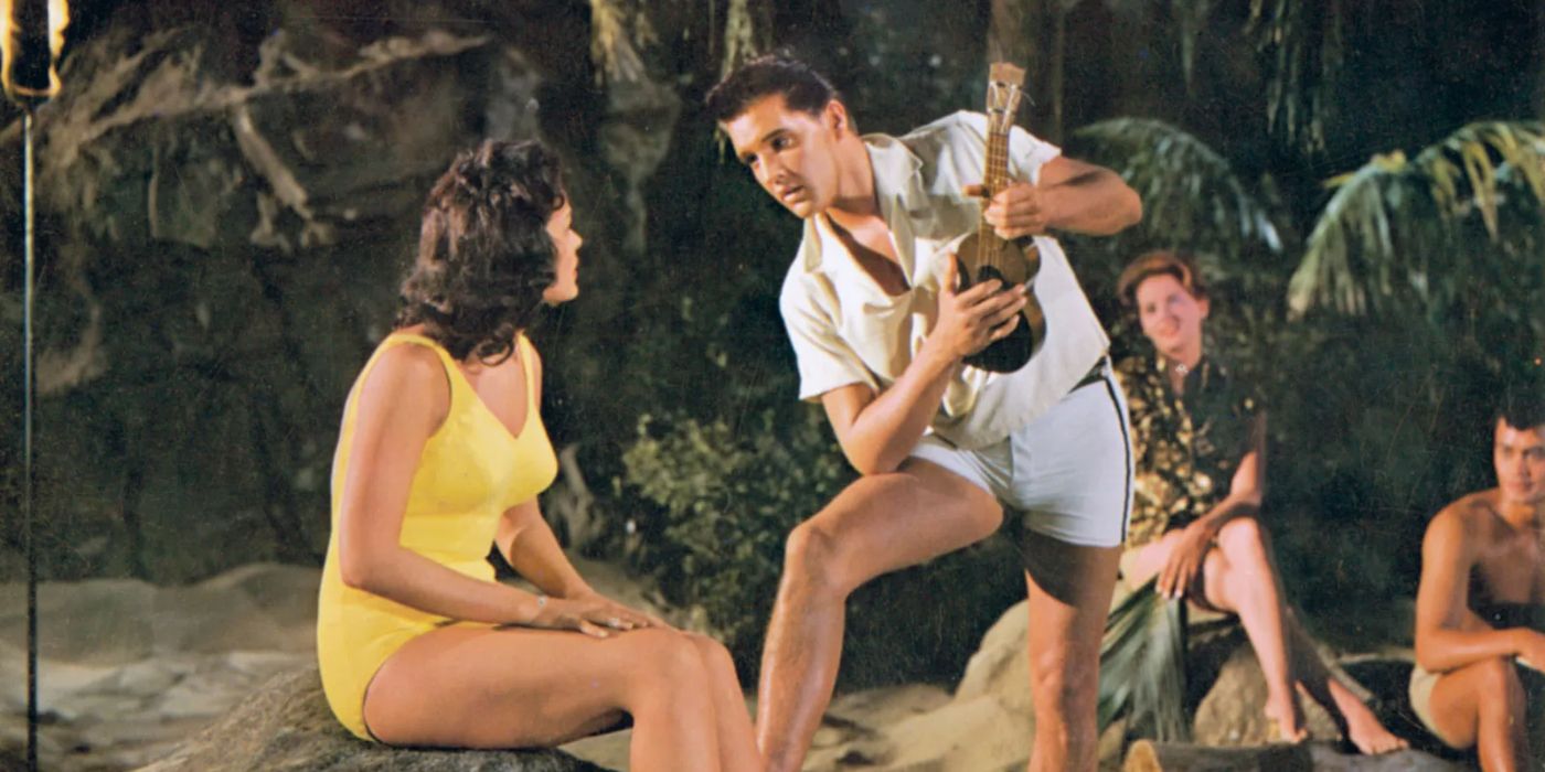 Joan Blackman and Elvis Presley in Blue Hawaii (1961)