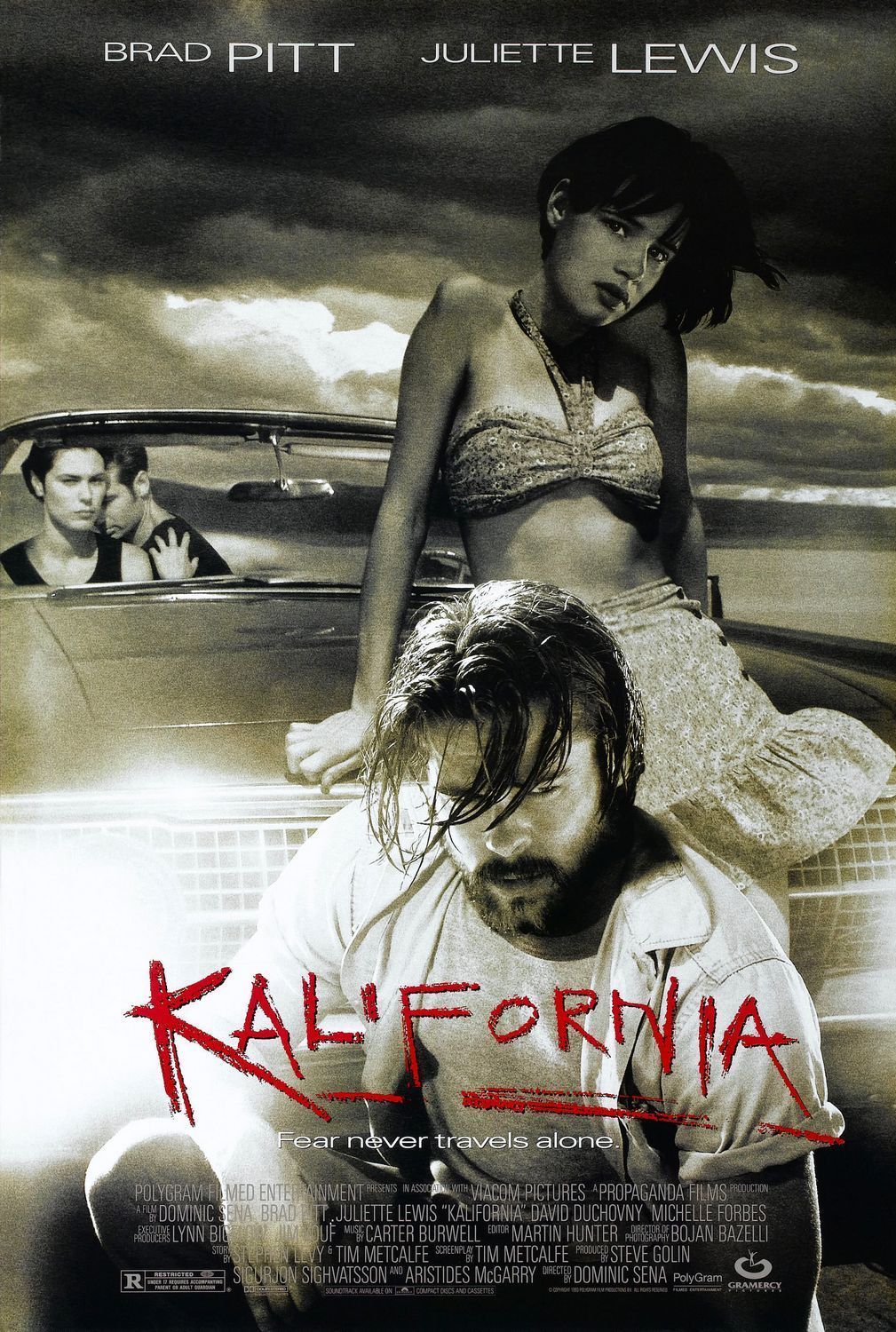 Poster for the film Kalifornia 1993