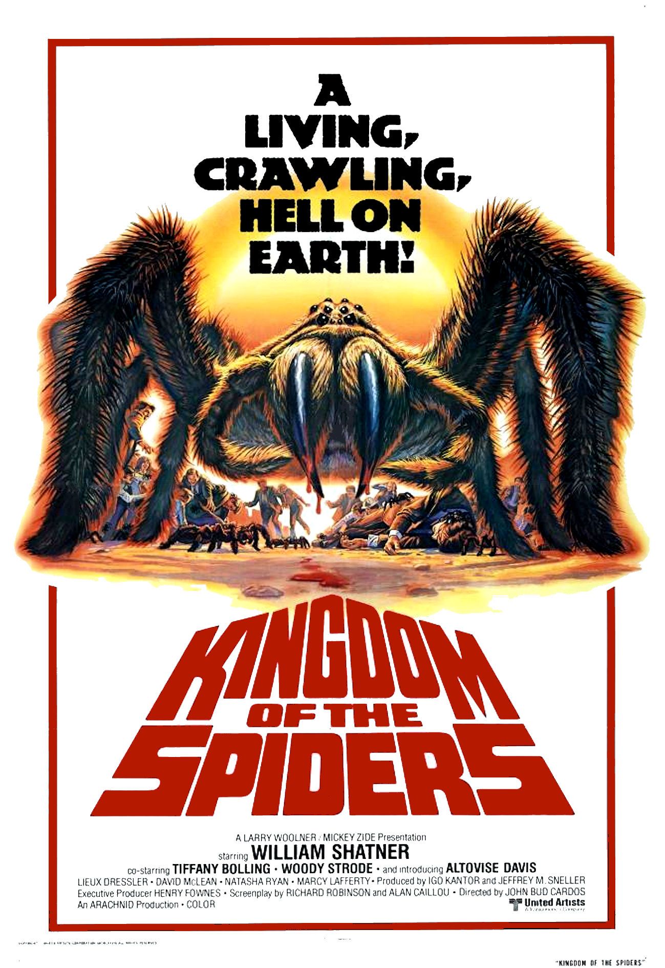 Kingdom of the Spiders Film Poster