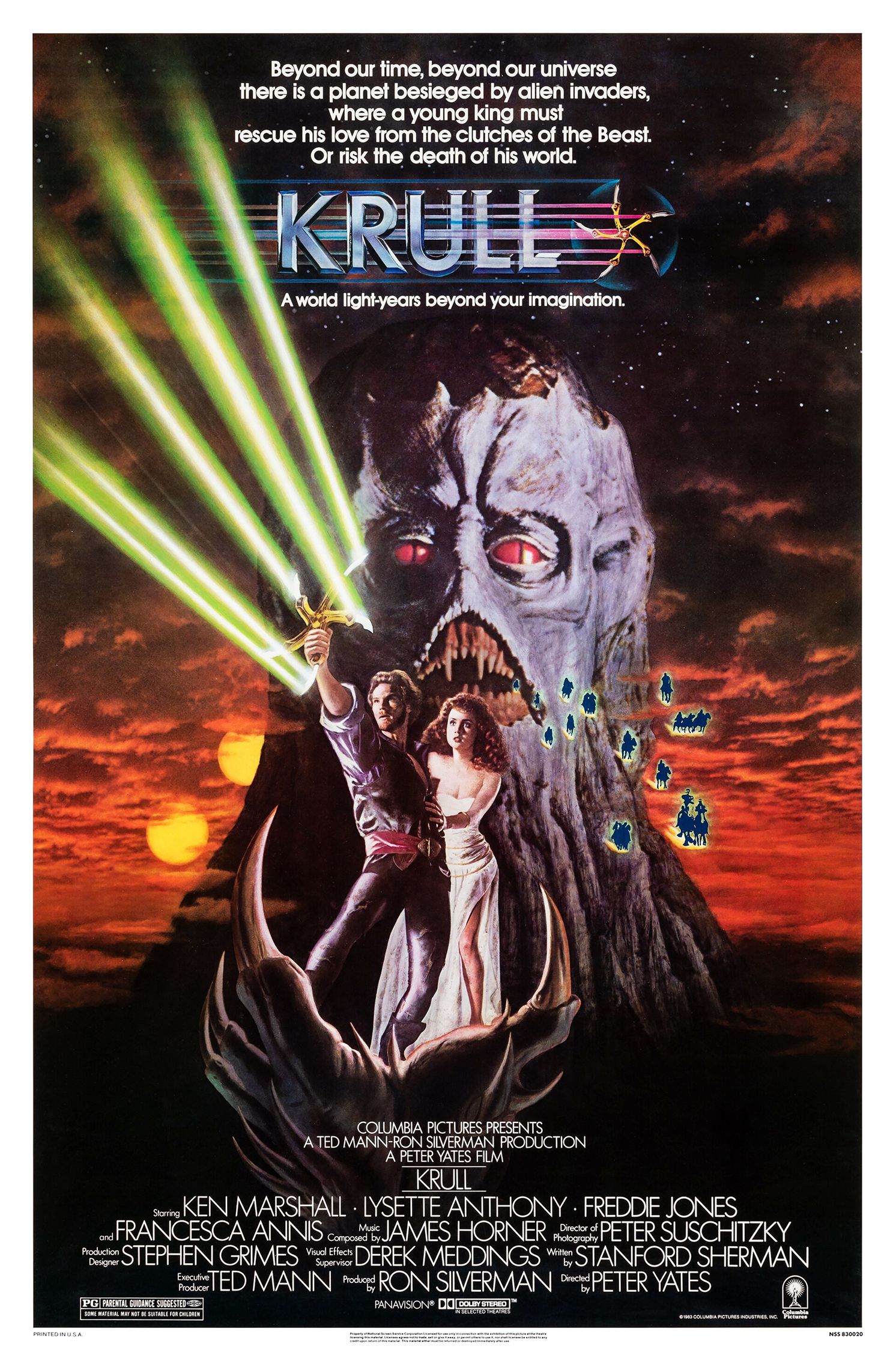 Krull 1983 Film Poster