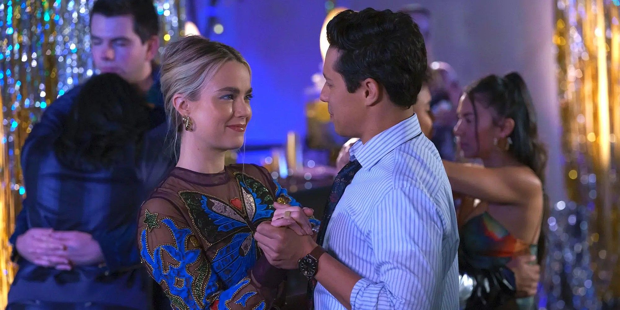 Maggie and Ben slow-dancing in 'Maggie'.