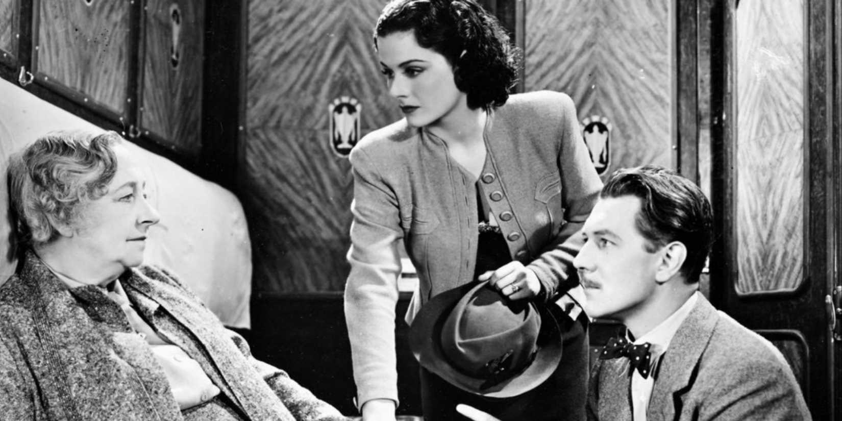 Margaret Lockwood, Michael Redgrave, and May Whitty in The Lady Vanishes (1938)