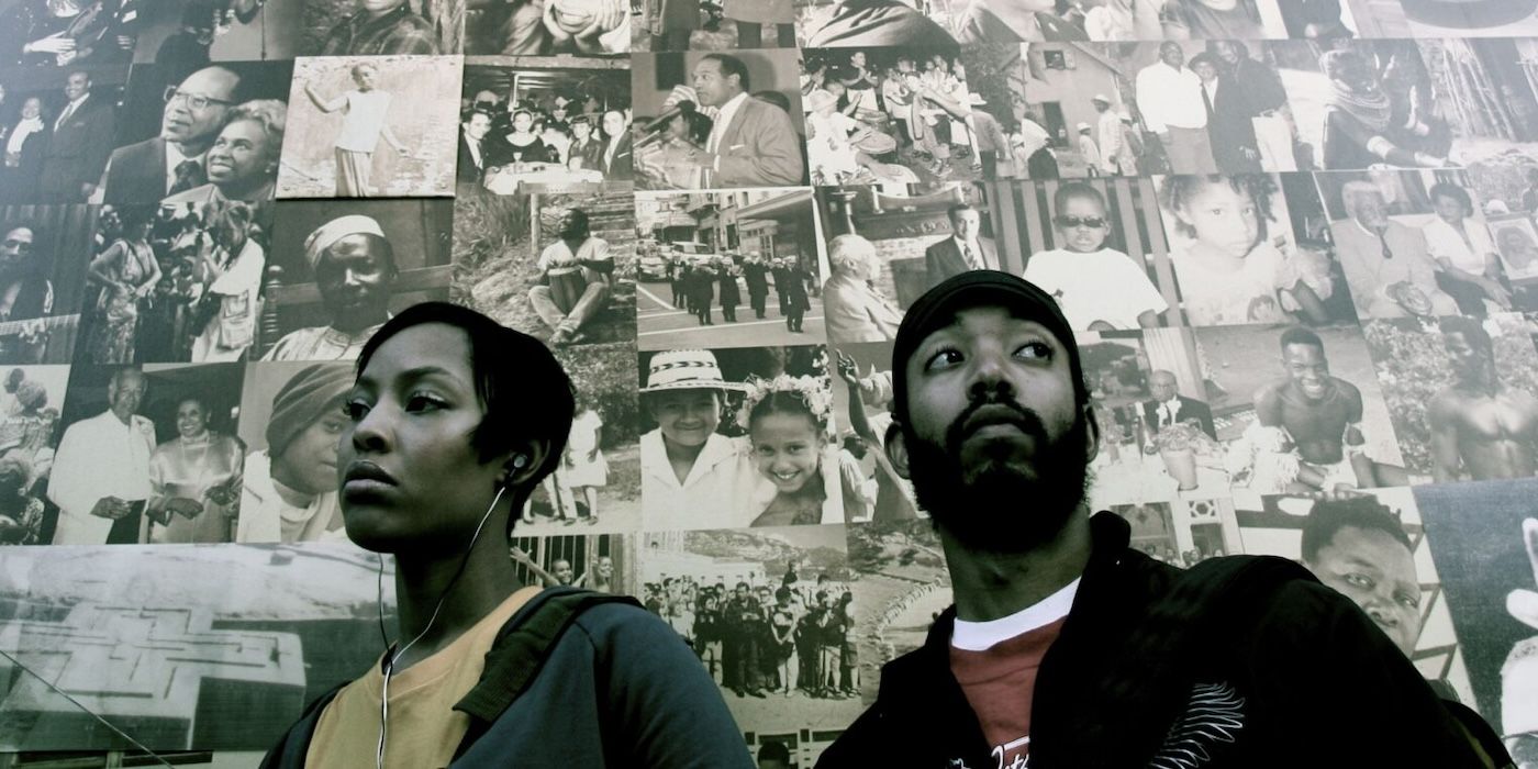 Tracey Heggins and Wyatt Cenac in Medicine for Melancholy